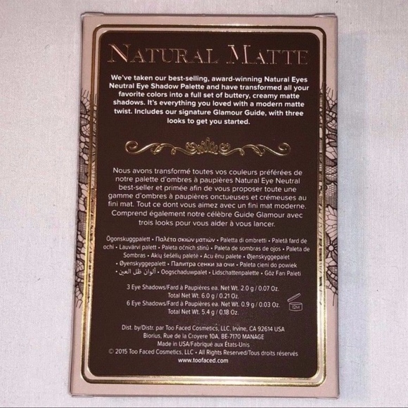 LAST ONE 🎉 HP Too Faced Natural EyeShadow Palette - Picture 5 of 7